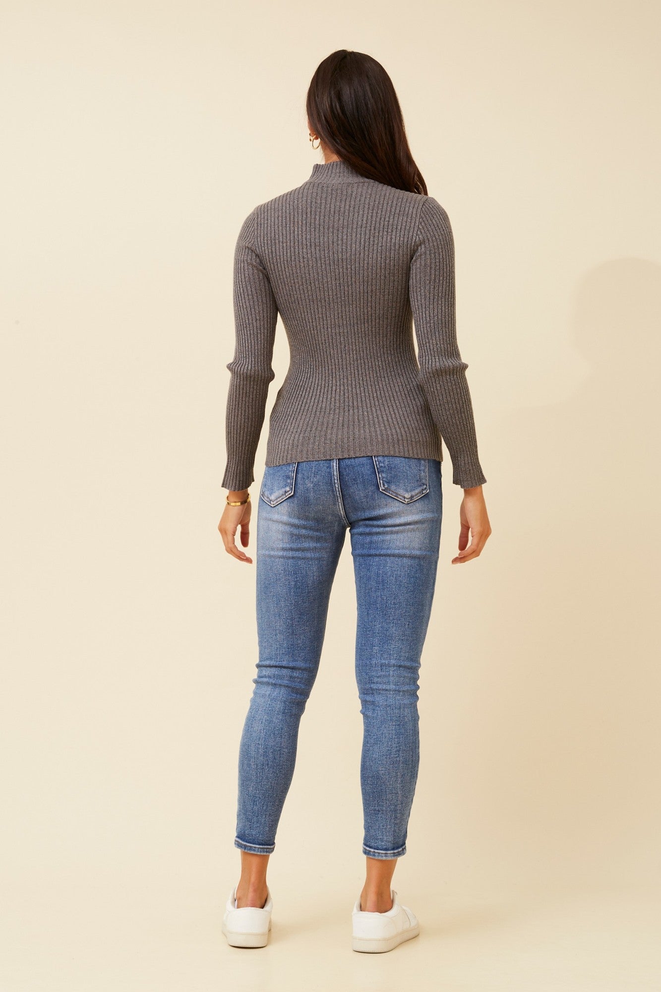 JUNE SOLID KNIT JUMPER