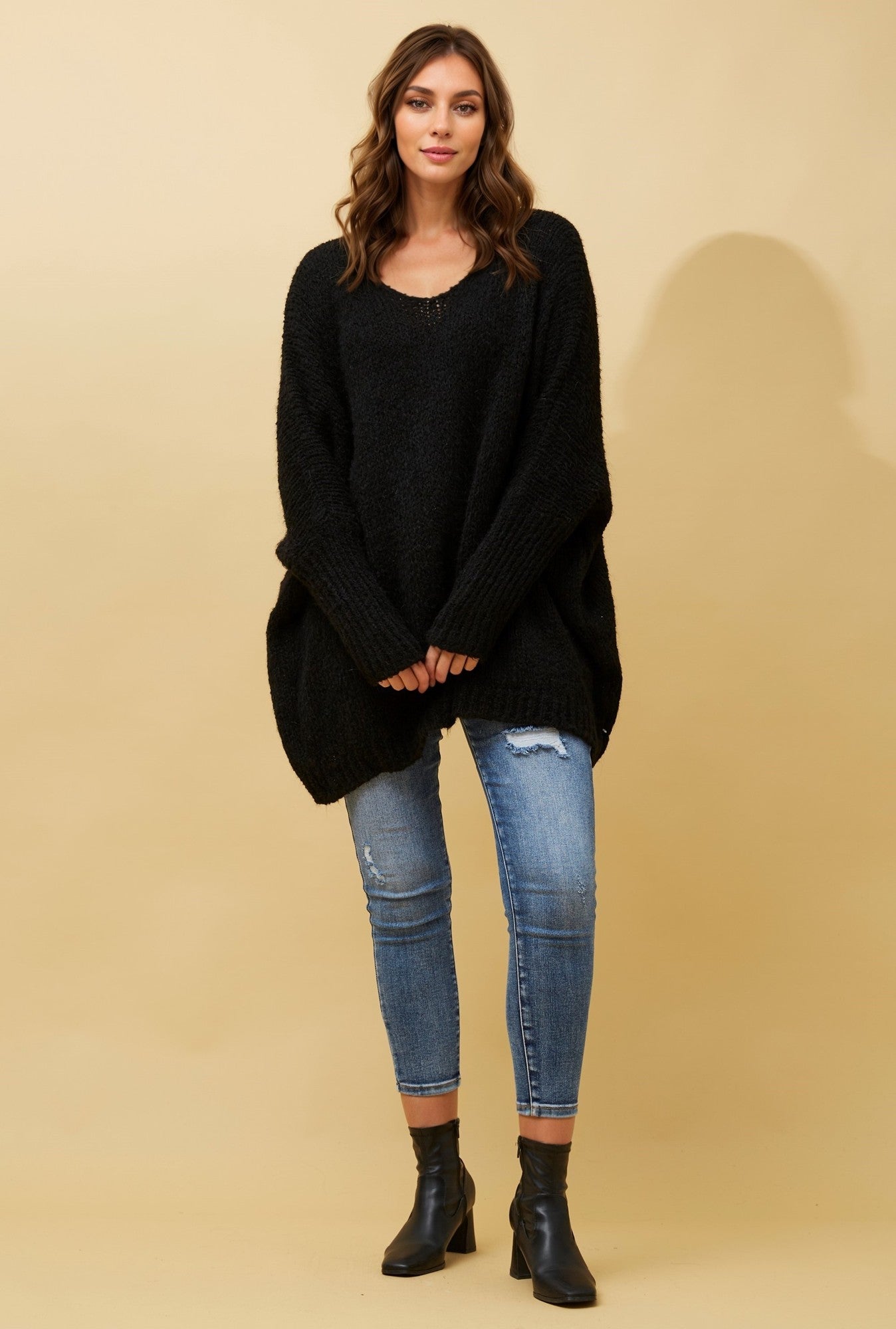 DESMOND OVERSIZED KNIT JUMPER