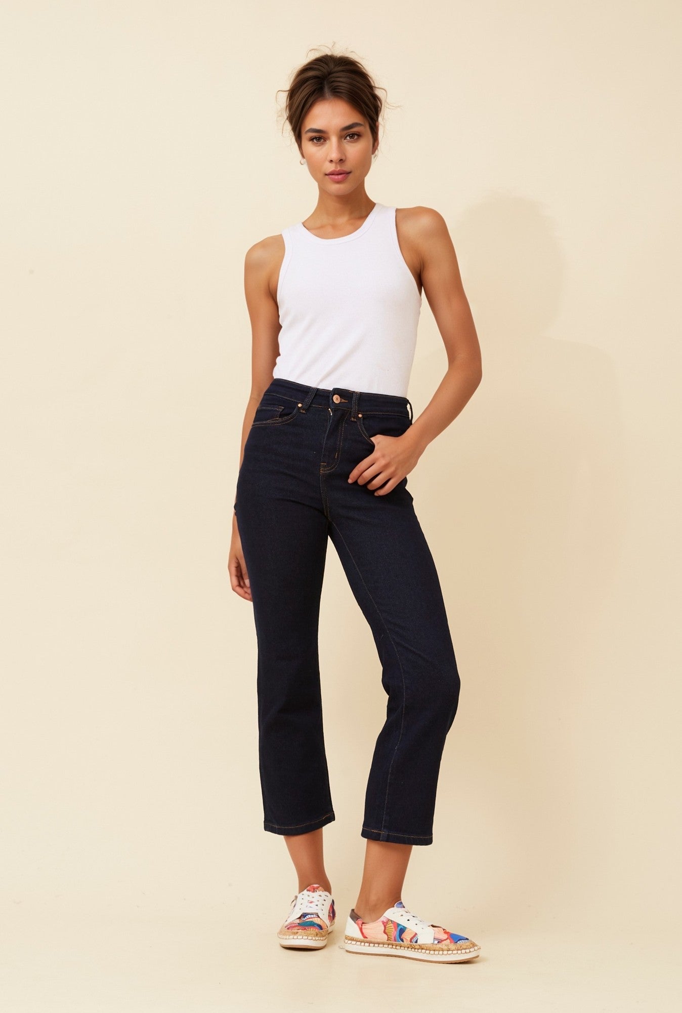 TOVE BOOT CUT DENIM PANTS